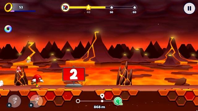 Sonic Runners Adventure [1080p/60FPS] 100% Playthrough part 5 Lava Mountain Zone смотреть онлайн