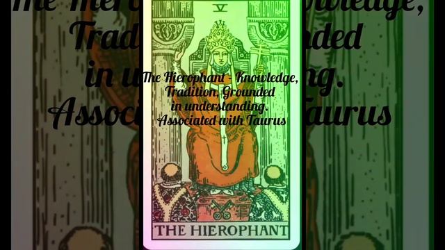 What Tarot Cards Represent Which Zodiac Signs? #Aries #Taurus #Gemini смотреть онлайн