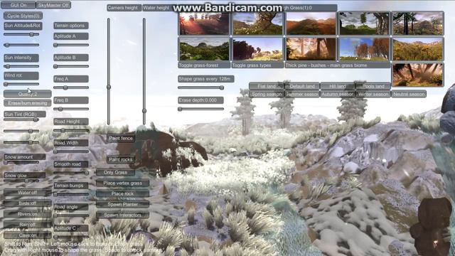 InfiniGRASS 2.0 - Sky Master ULTIMATE Demo9 Dynamic Snow Growth WIPa смотреть онлайн