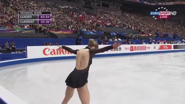 2014 Worlds Ladies LP Carolina Kostner Boléro by Maurice Ravel смотреть онлайн