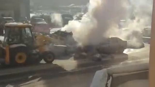 Загорелся Рено Логан смотреть онлайн