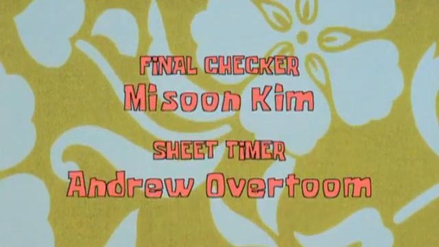 Credits for Spongebob SquarePants: The Complete 4th Season 2006 (Disc 1) (2012 Reprint) смотреть онлайн