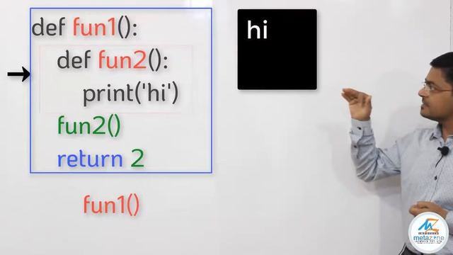 Python U17 vid4 - Nested function in python | Inner function in python | Function in function pytho смотреть онлайн