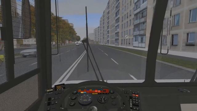 OMSI 2. Москва, маршрут 677. МАЗ 107.066. Обратный рейс смотреть онлайн