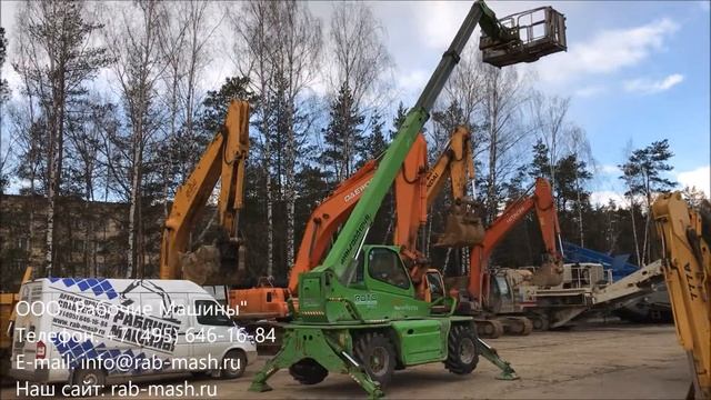 Телескопический погрузчик MERLO ROTO 38.16 2011 г смотреть онлайн