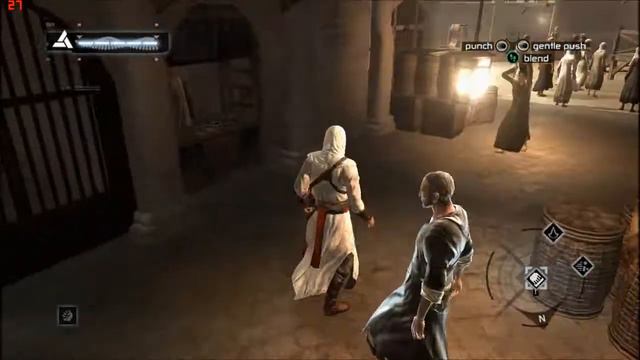 Free Download Assassins Creed I PC Action Adventure Fiction Gameplay_PickPocket mission in Damacus смотреть онлайн