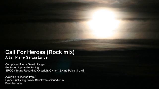 Call For Heroes (Rock Mix) - Pierre Gerwig Langer | Epic Trailer Royalty Free Music Shockwave-Sound