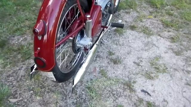 1948 OGAR 350 cc first start смотреть онлайн