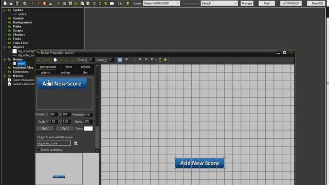 GAMEMAKER Save Highscore to INI смотреть онлайн