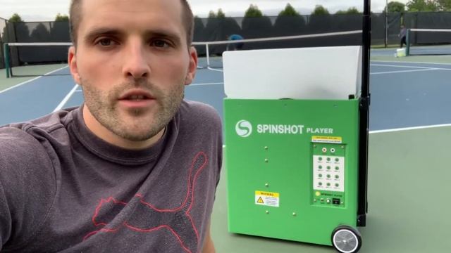 Теннисная Пушка SPINSHOT Player Tennis Ball Machine Review by Записки Эмигранта США смотреть онлайн