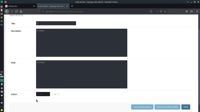 REST API using Django and SQLite смотреть онлайн