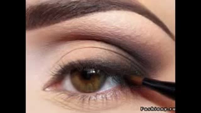 Дневной и вечерний макияж для карих глаз смотреть онлайн