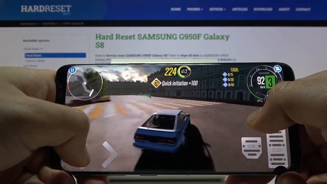 Как Samsung Galaxy S8 тянет CarX Drift Racing 2? Игровой тест CarX Drift на Samsung Galaxy S8 смотреть онлайн
