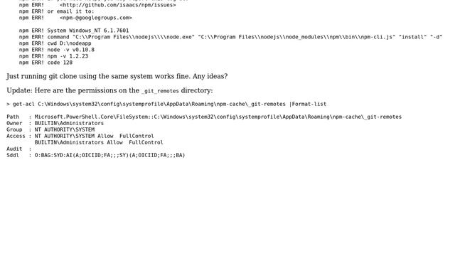 DevOps & SysAdmins: Using npm install as a MS-Windows system account смотреть онлайн