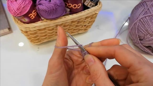 2 способа набора петель спицами. Наборный ряд. Какую длину нити оставить??КлубокЖеланий смотреть онлайн