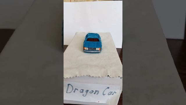 Синяя сермёрка из пластилина ВАЗ-2107. смотреть онлайн