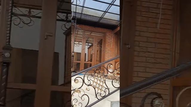 козырёк перила. Ковка.своими руками.цвет коричневый смотреть онлайн