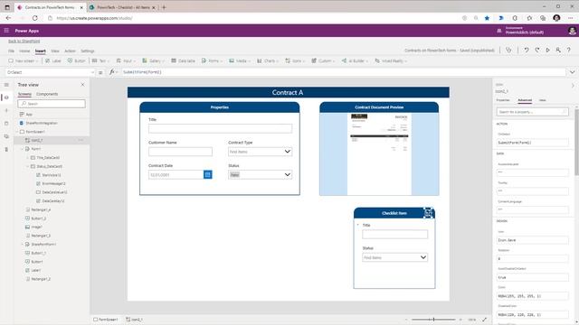 Customize SharePoint Document Library Form using Power Apps смотреть онлайн