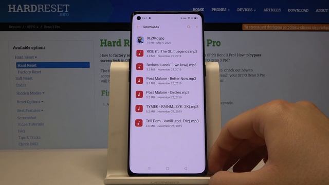 How to Find Downloaded Files in OPPO Reno 3 Pro – Find Downloaded Content смотреть онлайн
