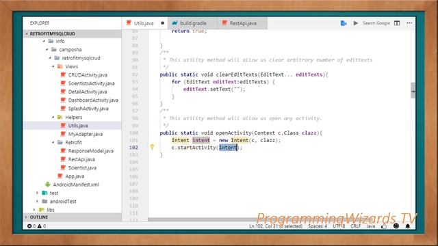 Android Live Courses S1E10 : Scientists App - Utility methods смотреть онлайн