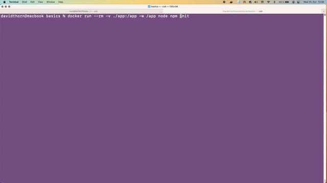 Docker Basics - Lesson 7 - Creating an npm project смотреть онлайн