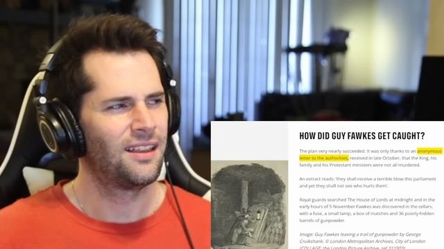 American Reacts to Guy Fawkes and the Gunpowder Plot смотреть онлайн