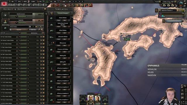 Hearts of Iron 4 - 10X MOD - Japanese Madness!! смотреть онлайн