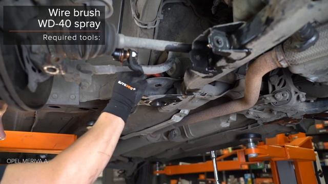 Cum se înlocuiește brat suspensie din față pe OPEL MERIVA A [TUTORIAL AUTODOC] смотреть онлайн