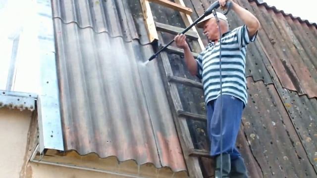 Мойка крыши/ Roof washing смотреть онлайн