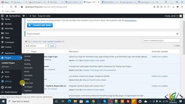 How to Change Logo in WordPress Login Page смотреть онлайн
