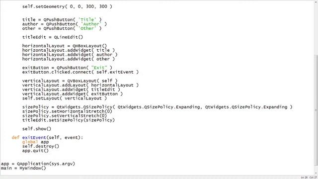 Язык программирования Python. PyQT5 смотреть онлайн