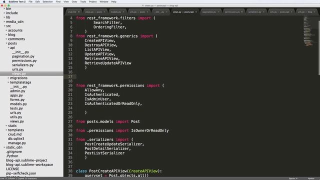 Blog API with Django Rest Framework 13 of 33 - Pagination with Rest Framework смотреть онлайн
