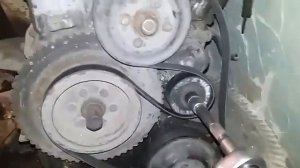 Замена привадного ремня БМВ м50 б20