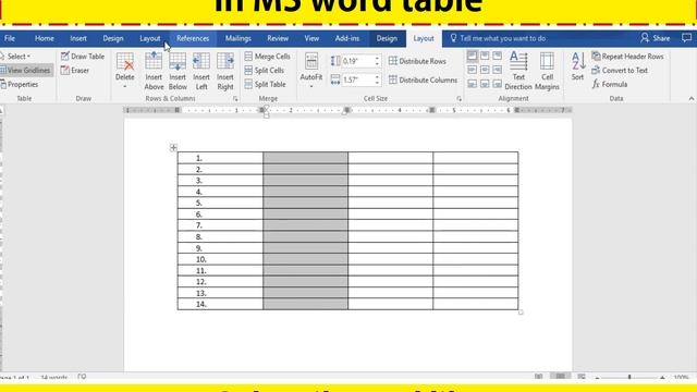how to give auto serial number in table of ms word . смотреть онлайн