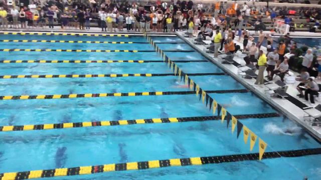 2016 SEC Women's 100 Fly Prelims - Laura Norman, Sarah Gibson смотреть онлайн