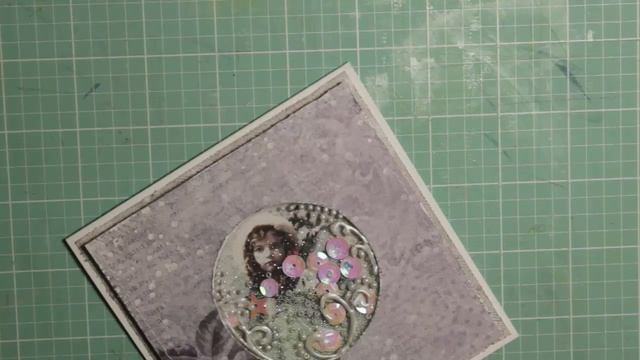 Зимняя открытка с шейкером и жидким жемчугом смотреть онлайн