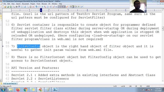 214 Key Points of javax.servlet.Filter life cycle | Advanced java servlet tutorial | Servlet filter смотреть онлайн