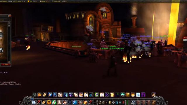 Crowded Iron Forge before raid (Classic WoW) смотреть онлайн