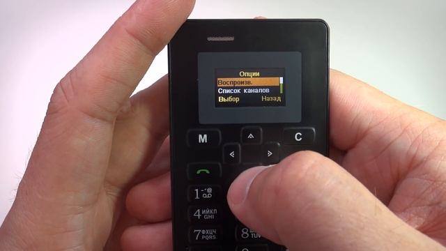 Мобильный мини телефон - кредитная карта смотреть онлайн