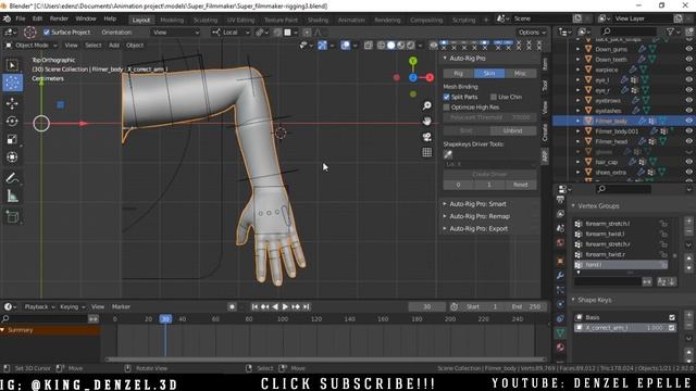 Corrective Shapes Drivers Auto-Rig Pro in Blender 2.9| Rigging Tutorial смотреть онлайн