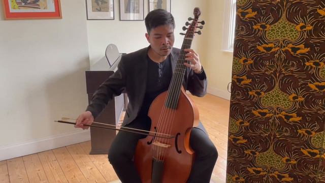 Ibrahim Aziz plays Early, Renaissance & Contemporary music, on treble, Renaissance and bass viols смотреть онлайн