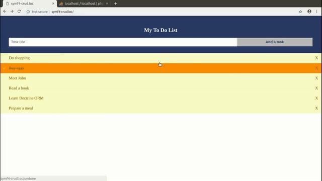 Create controller methods - Symfony 4 CRUD tutorial смотреть онлайн