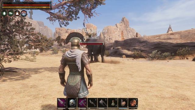 Conan Exiles Hunting with Frost Giant смотреть онлайн