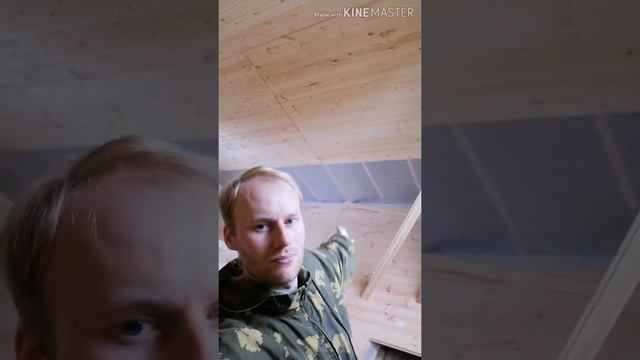 Когда "раз и готово": видео-нарезка монтажа вагонки на мансарде смотреть онлайн