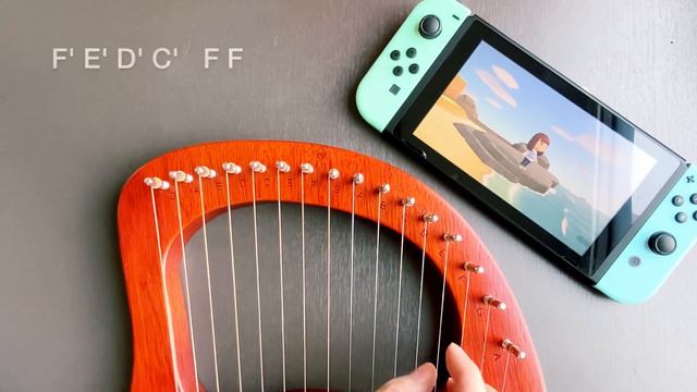 Animal Crossing New Horizons: Theme | LYRE Harp Cover & Tutorial смотреть онлайн