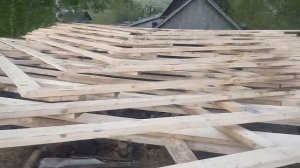 Новая крыша на старом доме
