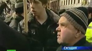 Эсэсовцы Латвии вышли на улицы