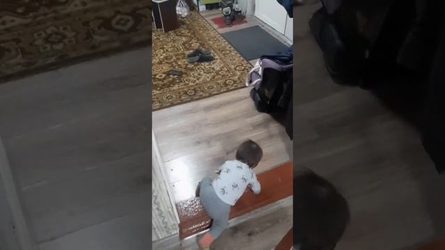 Я принцесса Ариша тренирую не только свои ноги но и папины нервы и выдержку. смотреть онлайн