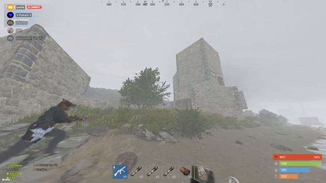 Рейд с помощью MLRS Раст|Rust