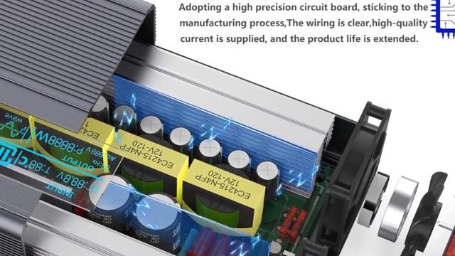 FLAMEZUM 1500W Pure Sine Wave Power Inverter DC 12v To AC 110v 120v